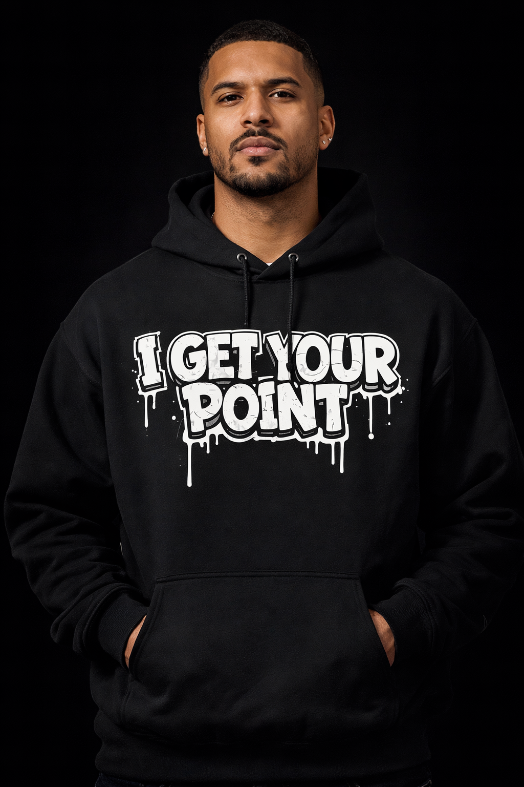 DROP SWEATSUITS FULL SET I GET YOUR  POINT unisex