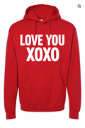 Drop hoodie Valentine’s Day’s collections LOVE YOU XOXO