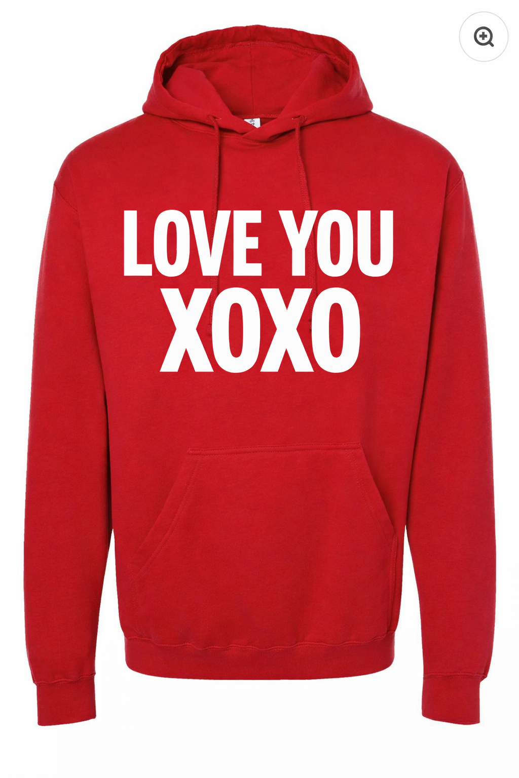 Drop hoodie Valentine’s Day’s collections LOVE YOU XOXO