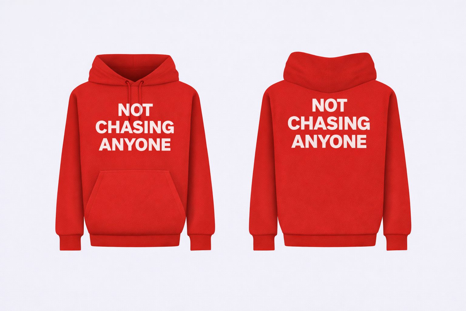 DROP NOT CHASING ANYONE