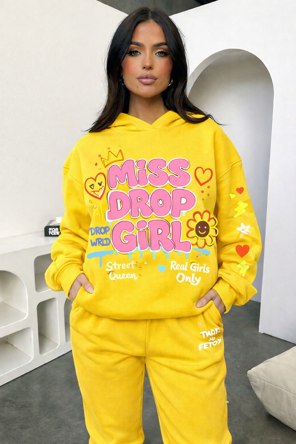 Drop MISS DROP GIRL hoodie unisex