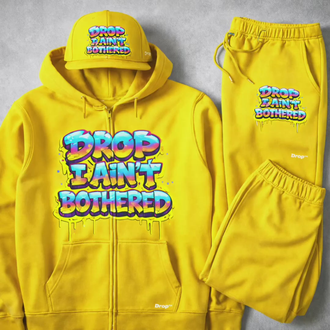 DROP Full Zip Up Hoodie